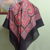 Хустка Италия нова 130*130,шерсть