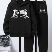 Утеплений зимовий костюм на флісі