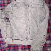 Махровая кофточка на 7-8 лет