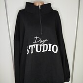 Теплий світшот на змійці Boohoo, р 24 (пог -85)