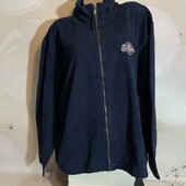 Мужская флисовая кофта на молнии размер ХЛ, состояние отличное