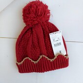 Чарівна дитяча трикотажна шапка від бренду kiabi (франція)