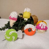 Ялинкові прикраси 5 шт. одним лотом