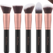 № 3 Кисть премиум кабуки для макияжа Пензель макіяжний EmaxDesign