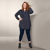 Яскісна блуза в офісному стилі від Tchibo, розмір евро 40-42