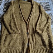 Шикарная теплая итальянская кофта на пышечку. разм. xxl-xxxl
