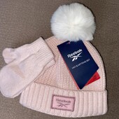 Новый брендовый детский комплект шапка+рукавички Puma оригинал р.2-4года.