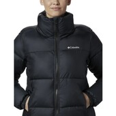 Куртка жіноча columbia women’s black puffect ii full zip jacket м чорна❤️