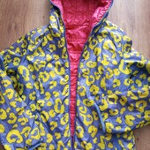 Куртка двостороння на дівчинку