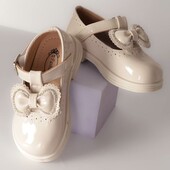 Туфлі бежеві на дівчинку розпродаж складу 23,24,27р