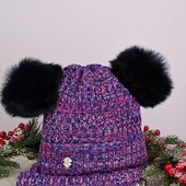 Комплект шапка + снуд розмір 48-50 новий