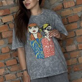 Футболка варьонка оверсайз