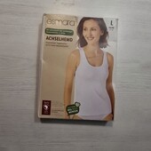 Есмара! Трикотажна жіноча майка на широких бретелях 44/46 євро 50/52 наш! Лот 21