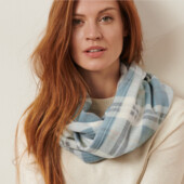 ♕ Сучасний флісовий шарф-труба від tchibo