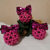 Ялинкові прикраси 3 шт. одним лотом