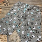 Флисовые пижамные штаны размер хл