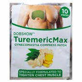 Пластир від целюліту при гінекомастії Dobshow Патчі при гінекомастії у чоловіків 10 шт/уп.