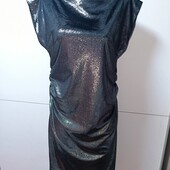 Блискуча велюрова сукня