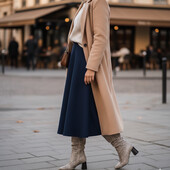 р.40. Маломірять. Стильні чобітки Tamaris еко-шкіра