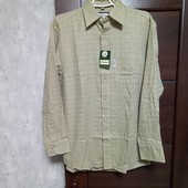 Розпродаж!!!Новая красивая коттоновая мужская рубашка р.М, ворот15-15,5