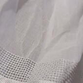 Шикарнейшая тюль 3.5м белый лён