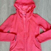 Dunnes stores брендовая лёгкая куртка softshell с капюшоном на девочку рост 140 см