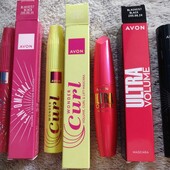 Туш для об'єму вій avon або 5в1, на вибір 1шт