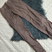 Mango, basic, 34eur жіночі штанці натуральна рамі/ кропива