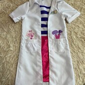 Халат лікаря плюшевої на 5/6 років Disney