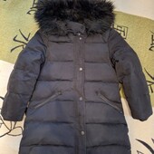 Пуховик zara , 128 р