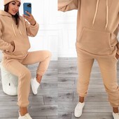 Теплий жіночий костюм трійка