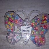Набір намистин для створення прикрас метелик