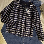 Розкішний піджак/жакет в паєтках