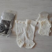 2 пари капронові шкарпетки білі 20 ден