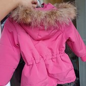 Куртка,парка с шапкой