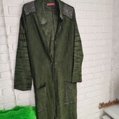 Розпродаж! Жіночий трикотажний плащ-кардиган