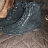 Gabor 4.5 p утеплені черевики на шнурках та замку