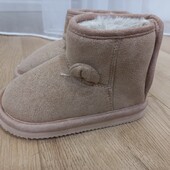 H&M зимові уггі для дівчинки 23 розмір. Нові