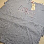 Hunkemoller! Трикотажна жіноча піжама з короткими рукавом Хл/2Хл розмір grapemist! Лот 19