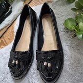 Туфлі лофери, лакові, прекрасний стан, Якість ❤️