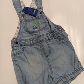 Джинсовий, мягенький комбінезончик Lupilu ( Німеччина) Розмір 86