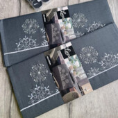 Рождественская вышитая дорожка ранер на стол 40 x 140