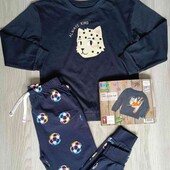 Lupilu брендовый хлопковый пижамный комплект на девочку рост 110/116 см