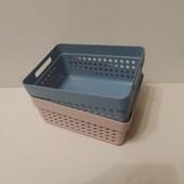 Корзинка пластиковая 3,5 л+1,25л.В лоте 2 шт