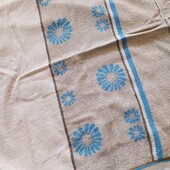 Махровий якісний плотний банний рушник 132*68 у хорошому стані