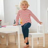 ♕Лот 1шт♕ Легінси з органічної бавовни від Tchibo, розмір 74-80,т.синій