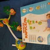 Музична карусель, електронний мобіль на дитяче ліжко