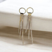 Сережки 'FJ' Crystal 089435