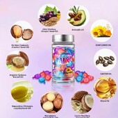 Чудодійні капсули10 шт для волосся з космплексом вітамінів.Легке розчісування та догляд,як в салоні.