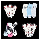 Симпатичные махровые женские носки. Лот - 2 пары